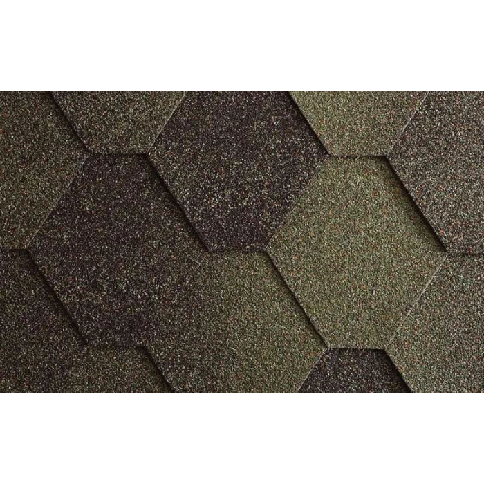 Мягкая черепица Icopal Антик Зеленый