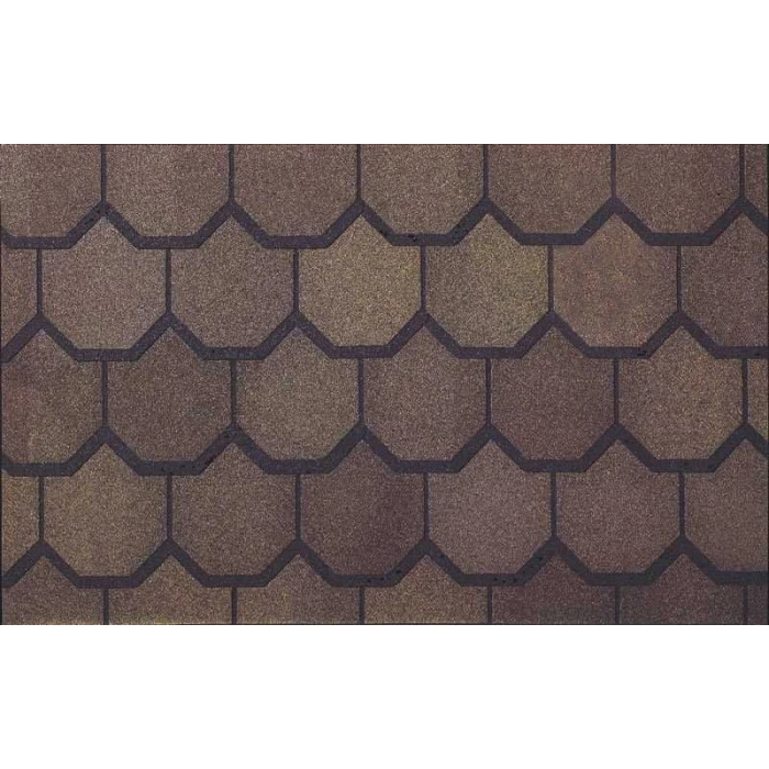 Гибкая черепица CertainTeed Carriage House Brownstone