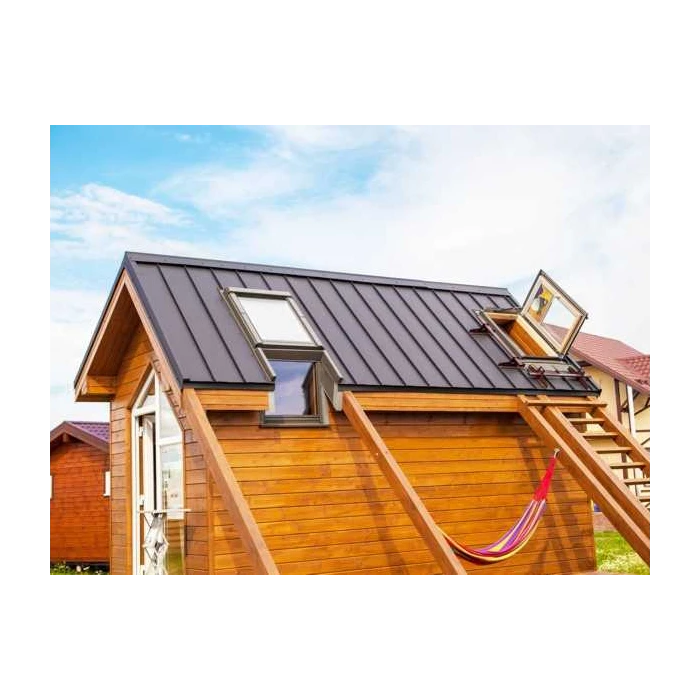 Фальцевая кровля Кликфальц mini Grand Line 0,5 Velur X RAL 8004 Терракота