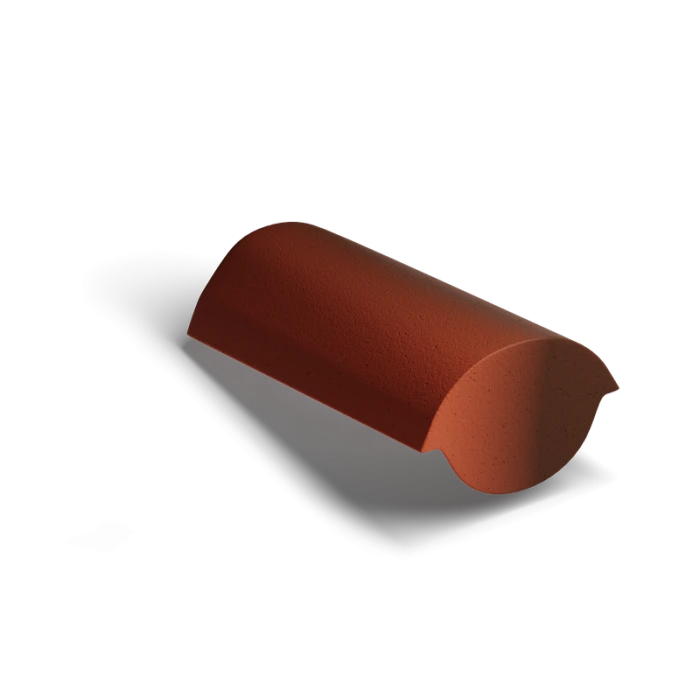 Конечная коньковая черепица Antik Красный Kriastak